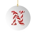 thumbnail image 2 of Ornements d'Alphabet pour Arbre de Noël, 26 Lettres de Canne à Sucre Initiales Pendentif, 26 Lettres Décoration d'Arbre de Noël Pendentif, Décorations Rouges Monogramme Personnalisées pour Cadeaux d'Arbre de Noël Diy, 2 of 5
