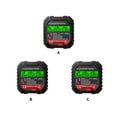 thumbnail image 2 of Justharion Electric Outlet Tester Circuit Polarity Zero Lines Detector Multifunctional Testers Supplies Measurement Accessories British System, 2 of 6