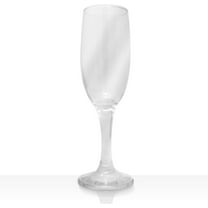 Madison 6.5 Ounce Glass Champagne Flutes | Misket Collection – Thick and Durable – Dishwasher Safe – Perfect for Parties and Weddings – Great Gift Idea – Set of 12 Sparkling Wine Glasses