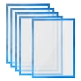 thumbnail image 1 of Unique Bargains 12"x17" Magnetic Display Frame A3 Adhesive Magnetic Sign Holder Blue 5 Pack, 1 of 6