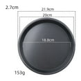 thumbnail image 2 of 5/6/8/9/10 Inch Round Pizza Plate Pizza Pan Deep Dish Tray Carbon Steel Non-stick Mold Baking Oven Tool Baking Mould Tray, 2 of 11