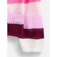 thumbnail image 3 of Wonder Nation Girls Open Knit Sweater, Lightweight, Sizes 4-18 & Plus, 3 of 3