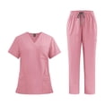 thumbnail image 4 of Conjunto de uniforme de enfermería, pantalones de enfermera, uniformes médicos para mujer, traje de trabajo de enfermería SG, 4 of 8