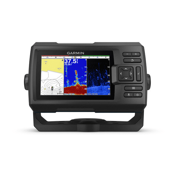 Garmin Striker 4 Portable Bundle, 3.5 CHIRP Fish finder with GPS 