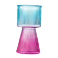 thumbnail image 1 of Maceta hidropónica para plantas, florero de vidrio para estantería, oficina, interior Violeta Azul, 1 of 9