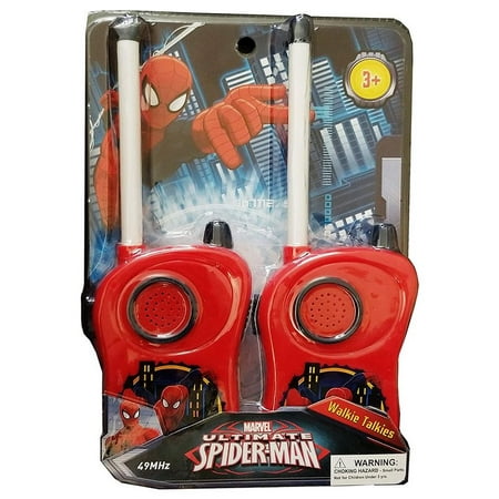 - Marvel Comics Ultimate Spider-Man 49MHz Kids Toy Walkie Talkies