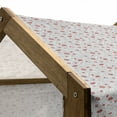 thumbnail image 5 of Hipster Pet House, Make up Pattern Lips and Lipstick Fashion Girl Theme Beauty Treatment Cosmetic Design, Outdoor & Indoor Portable Dog Kennel with Pillow and Cover, 5 Sizes, Red Grey, by Ambesonne, 5 of 5