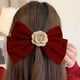 thumbnail image 1 of Bowknot Hair Bow Hair Clip Barrettes, para bebés, pequeños, adolescentes, decorativos, niñas, accesorios para el peinado del cabello, Estilo A Macarena pinza de pelo de lazo, 1 of 8