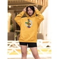 thumbnail image 2 of Japanese Obon Summer Holiday Hoodie Women -Image by Shutterstock, Female Small, 2 of 4