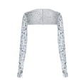 thumbnail image 1 of Langgg Mangas Para Brazos Para El Sol Sleeves Lightweight Sunscreen Enlarged Multiple Colors Elastic Cool Sleeves Different Patterns Gray White Square, 1 of 9