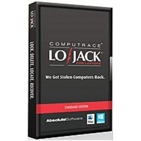 Refurbished Absolute LJS-RE-P9-WIN-12 Lojack Software for Laptops - Standard 1 Year (The Best Antivirus For Laptop)