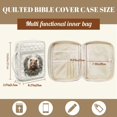 thumbnail image 5 of FOR U DESIGNS Bear Pinecone Leaf Pattern Bible Cover for Women Men Large Capacity Bible Holder Case Reusable Tote Bag Carrying Organizer Bag for Pilgrimages/Daily Use, 5 of 7