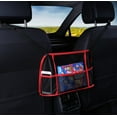 thumbnail image 7 of Car Net Pocket Handbag Holder Organizer – Universal Mesh Storage Bag for Auto Interior Seat Gap & Backseat Barrier TIKA, 7 of 7