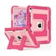 thumbnail image 1 of wonim11 Case for iPad (A16) 11th Generation 11 Inch 2025, iPad 10th Generation Case 10.9 Inch 2022, Heavy Duty i Pad Cover 10th Gen with Large Kickstand Pen Holder Shoulder Strap, Pink Rose, 1 of 1