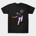 thumbnail image 1 of T-Shirt Unisexe Randy Johnson Hits The Bird Iconic Baseball Pitcher Moment, Tailles jusqu'à 3TG, 1 of 4