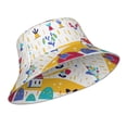 thumbnail image 2 of Bingfone Funny Farm Bucket Hat For Men Women,Packable Reversible Printed Sun Hats,Fisherman Outdoor Travel Hiking Beach Caps, 2 of 9