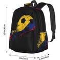 thumbnail image 4 of Colombian Map Colombia Flag Laptop Commuter Backpack Shoulder Bag Casual Back Pack Daypack Bags With Side Pockets For Work Travel Daily Use, 4 of 5