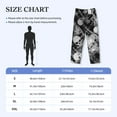 thumbnail image 2 of Salouo Seamless Pattern With Skulls Print Pajama Pants for Men, Lounge Pants Elastic Waistband Casual Men's sleepwear Loungewear Sleep Pajama Pant -Large, 2 of 7
