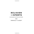 thumbnail image 1 of Religion et Sports: une Introduction et des Études de Cas, 1 of 2