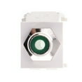 thumbnail image 3 of Leviton 40782-RLW Quickport Compression RCA Connector, Blue Stripe, White, 3 of 3
