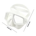 thumbnail image 4 of Toystoory Keep Diving DM-405 Protector facial para adolescentes Capas dobles Protección ocular Escudo Mar Freediving Protectores Accesorios para Deportes acuáticos Blanco, 4 of 6