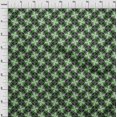 thumbnail image 4 of oneOone Polyester Spandex Green Fabric Moire Sewing Craft Project Fabric Prints by Yard 56 Inche Wide-6482, 4 of 4