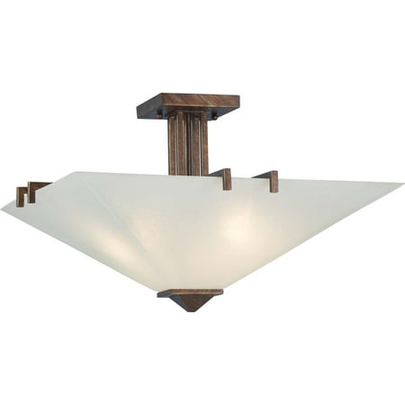 Nuvo 60 4406 Ceiling Medallion Lighting 20in Inca Gold Frosted Gl 3 Light Nuvo 60 4406 Ceiling Medallion Lighting 20in Inca Gold Frosted Gl 3 Light