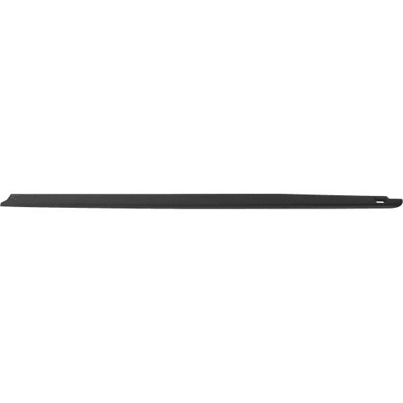 Bed Rail Cap Compatible with 2011-2018 Ram 1500 Passenger Side Standard Cab Pickup, 6 Ft. Bed Black