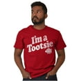 thumbnail image 5 of Mr Owl Cute I'm a Tootsie Retro Candy Men's Graphic T Shirt Tees Brisco Brands S, 5 of 6