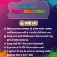 thumbnail image 2 of Bliss Life Super Sour Colorful Freeze Dried Candy, Crunchy Sweet, For Parties, Goodie Bags, Snack, 3 oz, 2 of 5