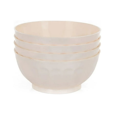 

Mintra Unbreakable Plastic Bowl - 4 Pack Large 1.8 L