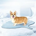 thumbnail image 5 of Leaf Shaped Cooling Mat for Dogs & Cats - Large Washable Pet Pad for Summer, Non- & Lightweight Dog Bed for Floor, Couch or Travel | Durable Cotton Cooling Mat for Small to Large Pets, 5 of 9