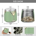 thumbnail image 2 of Yayeee Ashtray with Lid for Cigarette Smokeless Stainless Steel Home Ash Holder, Lemon Juice, 2 of 7