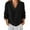 Black, variant on Winter Sweaters for Women Women's Solid Color Casual Knit V Neck Loose Sweater Christmas Sweaters