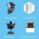 thumbnail image 4 of 100% New 6-blade Fireplace Fan Black Easy To Use Aluminium Durable Quiet Operation Thermal Power Best Discount, 4 of 5