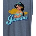thumbnail image 3 of Disney Princess - Jasmine Headshot  - Women's Short Sleeve Graphic T-Shirt, 3 of 5
