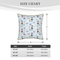 thumbnail image 2 of KLL Poodle Dog Decorative Throw Pillow Covers Velvet Soft for Couch Sofa Bedroom Living Room Outdoor (No pillow core)- 18"x18", 2 of 5