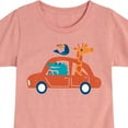 thumbnail image 3 of Instant Message - Animal Road Trip - Toddler & Youth Girls Short Sleeve Graphic T-Shirt, 3 of 7