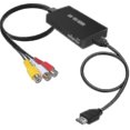 thumbnail image 1 of Nouveau Convertisseur 2023 Rca vers Hdmi, Adaptateur Compo vers Hdmi Supporte 1080p Pal/ntsc A Fiis, 1 of 5
