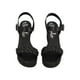 thumbnail image 5 of Sandalias Casuales UH LULU by EH! Tacones Ligeros Negro 25, 5 of 6