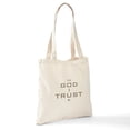 thumbnail image 6 of CafePress - In God I Trust Tote Bag - Unisex Canvas Tote Bag, Beige, 1-Piece, 6 of 6