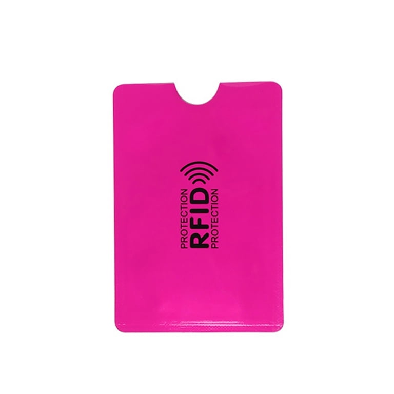 SPRING PARK 10Pcs RFID Blocking Sleeves Passport Bank Card Credit/Debit ID  Card Anti Theft Protective Sleeve - Walmart.com