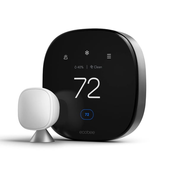 Termostato inteligente ecobee New Premium con sensor inteligente y monitor de aire