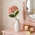 thumbnail image 4 of 18.5 inch Lifelike Artificial Hydrangea Large Real Touch Flowers Artificial Flowers Dry Flowers Outdoor Wedding Christmas Office Family Party Living Room Table Decoration （Khaki）, 4 of 6