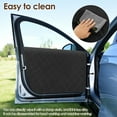 thumbnail image 4 of AEVXKHI 2PCS Car Door Dog Protector, Oxford Cloth Pet Vehicle Door Protector, Comfortable Dog Car Door Guard, Detachable Car Door Interior Cover for Cars Trucks SUV, 4 of 10
