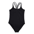 thumbnail image 4 of iEFiEL Women Ballet Dance Gymnastic Leotard Bodysuit with Spaghetti Shoulder Straps, 4 of 7