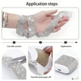 thumbnail image 4 of PENGX 3 Rolls of Self-Adhesive Crystal Rhinestone Ribbon Strips  DIY Ice Out Bling Stickers Roll for Crafts Phone Car Decorations Jewelry Making Supplies, 4 of 7