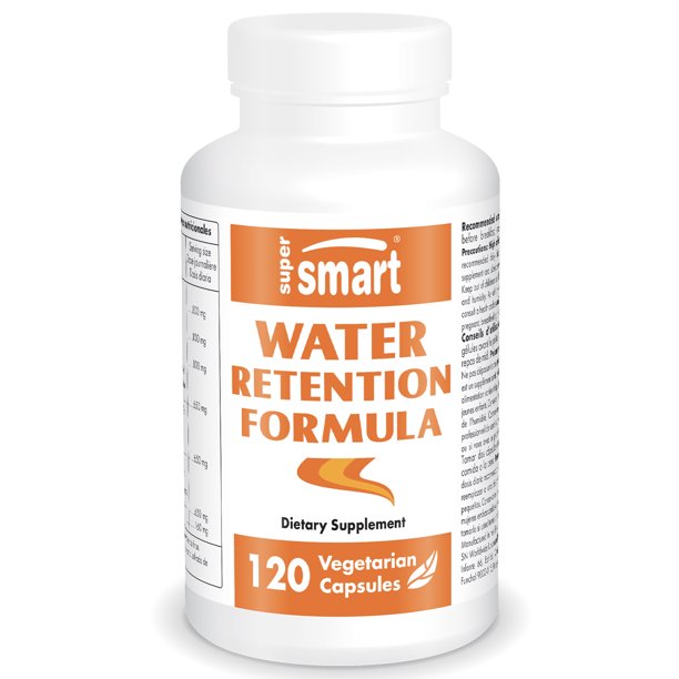 Supersmart Water Retention Support Natural Diuretic Water Pills Weight Loss Supplement