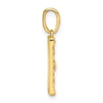 thumbnail image 4 of 14K Gold Polished Enamel Moon Cycle Charm, 4 of 4
