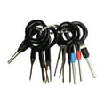 thumbnail image 2 of Terminal Removal Tool Kit, Aluminum Alloy Electrical Wiring Crimp Connector Pin 11 Pcs  For Vehicle Harness, 2 of 8